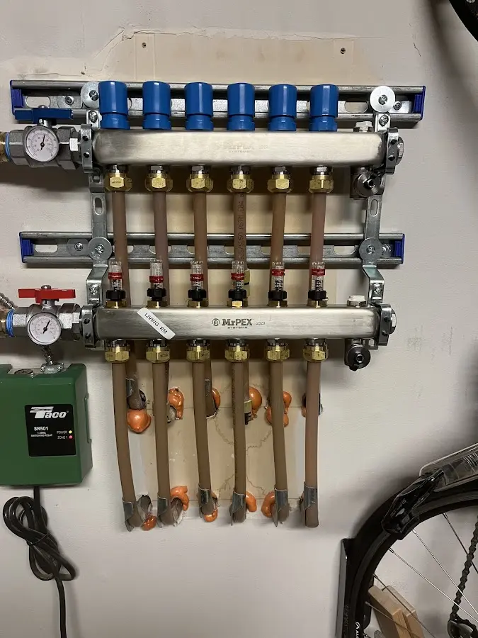 Plumber performing Leak Detection at a residential property in Ocoee